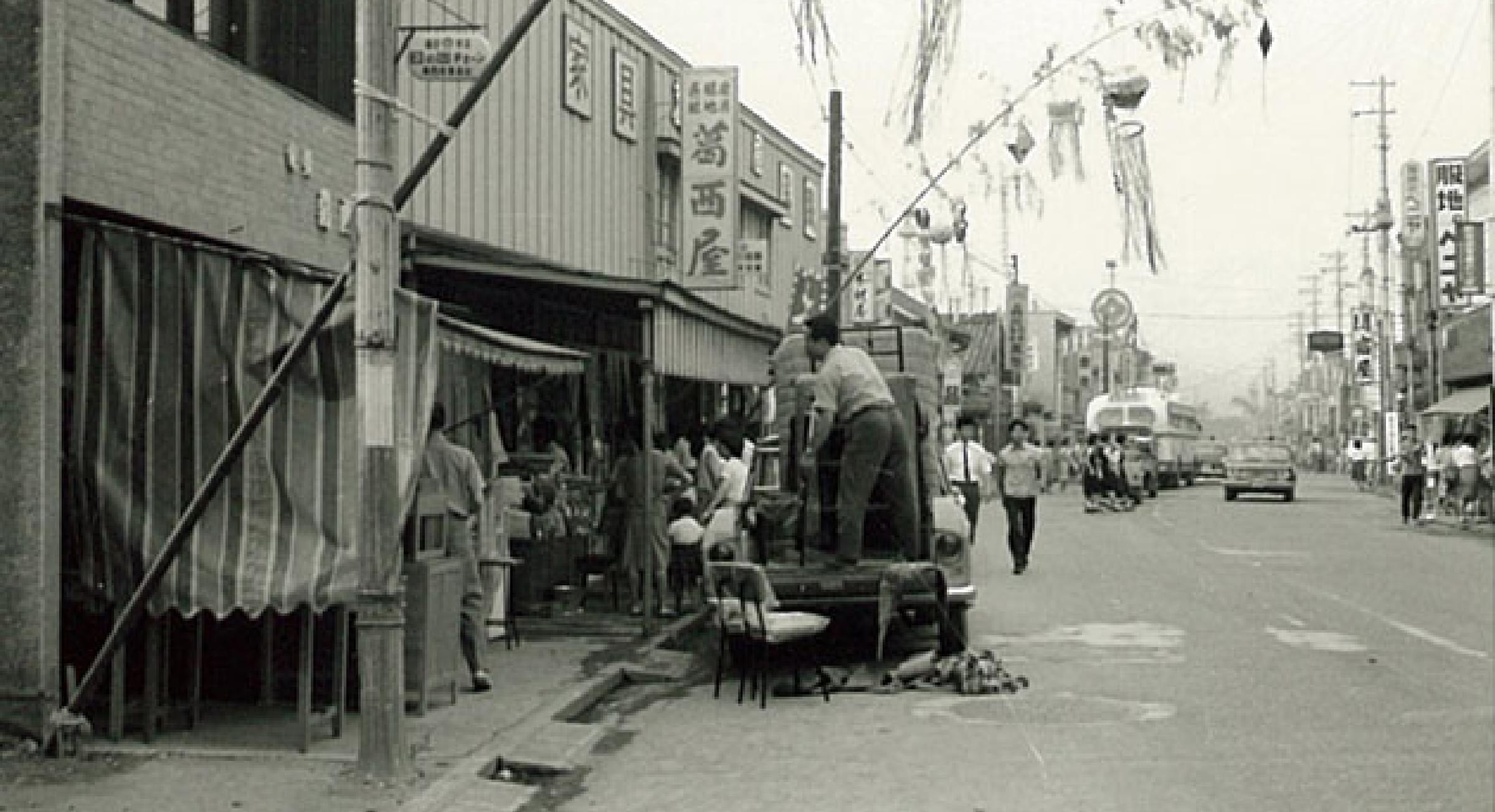 昭和30年前半頃の店舗