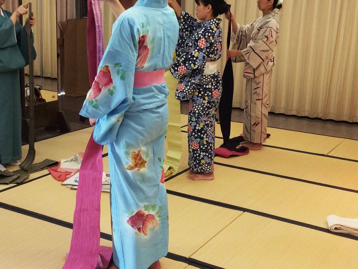 葛西屋の着付け教室のご紹介