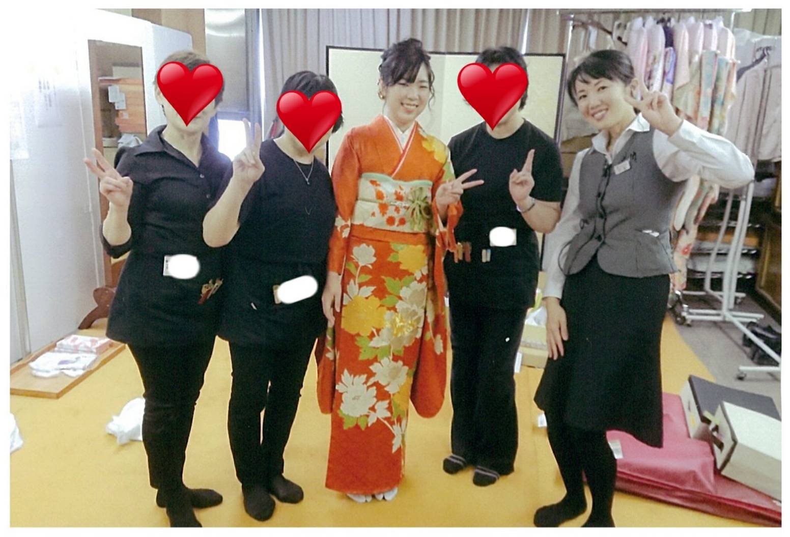 成人式当日のお写真をいただきました！