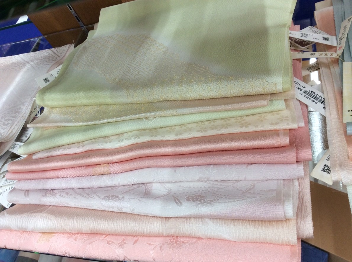 帯揚げと帯締め