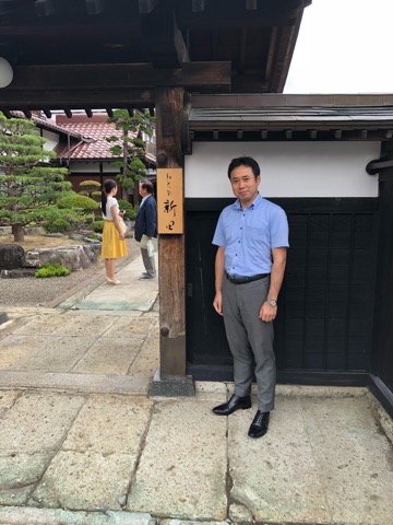 山形県米沢市の新田織物様へ訪問